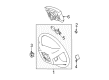 2003 Toyota Camry Steering Column Cover Diagram - 45187-48010-C0