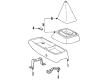 1993 Toyota Previa Center Console Base Diagram - 58811-28080-B0