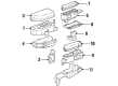 1999 Toyota Avalon Fuse Box Diagram - 82620-30030