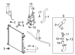 2022 Toyota Highlander Coolant Reservoir Hose Diagram - 16281-F0080