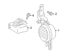 Toyota Prius V Car Speakers Diagram - 86570-47030