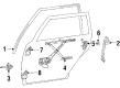 1985 Toyota Camry Window Run Diagram - 68142-32020