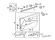 Scion Armrest Diagram - 74232-52370-C0