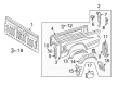 2006 Toyota Tundra Door Hinge Diagram - 66101-0C050