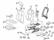 Toyota RAV4 Prime Seat Cover Diagram - 71072-0R240-A2