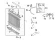 2009 Toyota Venza Radiator Hose Diagram - 16571-36050