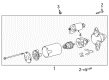 2022 Toyota Avalon Starter Motor Diagram - 28100-0P130