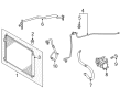 2015 Toyota Prius C A/C Condenser Diagram - 88460-52170