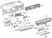Toyota Prius Instrument Cluster Diagram - 83843-47360