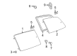 1999 Toyota Sienna Weather Strip Diagram - 62743-08011