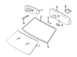 2003 Toyota Sequoia Windshield Diagram - 56101-0C031