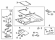 Toyota Corolla Dome Light Diagram - 81208-12250-C0