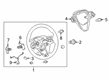 2021 Toyota Avalon Steering Column Cover Diagram - 45186-06370-C0