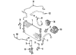 1990 Toyota Celica A/C Compressor Diagram - 88320-2B020-84