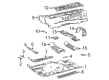 Toyota Mirai Floor Pan Diagram - 58111-62020