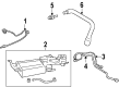 2004 Toyota Matrix Canister Purge Valve Diagram - 25860-22100