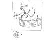 Toyota Celica Tail Light Diagram - 81550-2B180