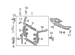 2009 Toyota Sienna Radiator Support Diagram - 53201-08032