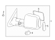 2016 Toyota Tundra Mirror Cover Diagram - 87915-0C030