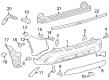 2022 Toyota Corolla Cross Bumper Reflector Diagram - 81910-0A060