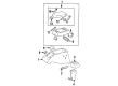 Toyota Center Console Latch Diagram - 58908-60010-B0