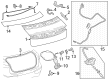 Toyota Rear Door Striker Diagram - 64620-30130