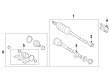 Toyota Axle Shaft Diagram - 43410-08131