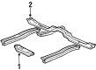 Toyota Tercel Front Cross-Member Diagram - 57408-16010