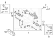 2006 Toyota Avalon Rack And Pinion Diagram - 44250-07101