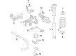 Toyota Camry Rear Crossmember Diagram - 51206-06130