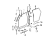 2008 Toyota Matrix Weather Strip Diagram - 62334-01020-B0