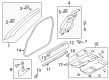 Toyota 86 Door Seal Diagram - SU003-01637