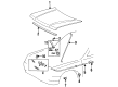 1991 Toyota 4Runner Hood Cable Diagram - 53601-89103-B0