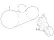 Toyota Crown Drive Belt Diagram - 90916-02781