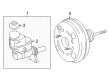 Toyota Tacoma Master Cylinder Repair Kit Diagram - 47025-04034