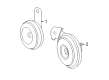 2015 Toyota Corolla Horn Diagram - 86560-02070