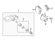 Toyota Prius TPMS Sensor Diagram - 42607-52020