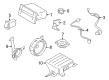 Toyota 86 Car Speakers Diagram - SU003-02650