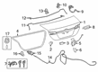 2016 Toyota Camry Door Lock Cylinder Diagram - 69055-06150