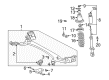 2003 Toyota Prius Shock Absorber Diagram - 48530-49186