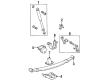 1993 Toyota T100 Leaf Spring Bushing Diagram - 04484-34010