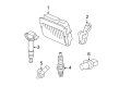 2014 Toyota Yaris Engine Control Module Diagram - 89661-0DP00