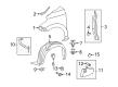 Scion Fender Diagram - 53801-52090