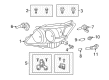 2011 Scion tC Headlight Diagram - 81130-21200