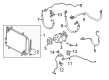 2007 Toyota Avalon A/C Compressor Diagram - 88320-07110-84