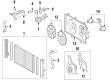 2013 Toyota Prius Cooling Fan Assembly Diagram - 16361-28360