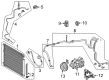 Toyota Grand Highlander A/C Condenser Diagram - 884A0-08010