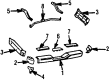 1985 Toyota 4Runner Bumper Diagram - 52105-89107