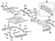 2008 Toyota Tundra Floor Pan Diagram - 58311-0C100