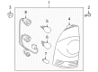 2014 Toyota Tacoma Tail Light Diagram - 81561-04150